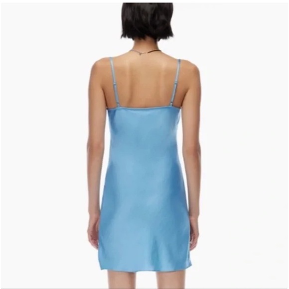 NWOT Aritzia Wilfred Only Slip Mini Dress Size: Medium - Picture 3 of 3